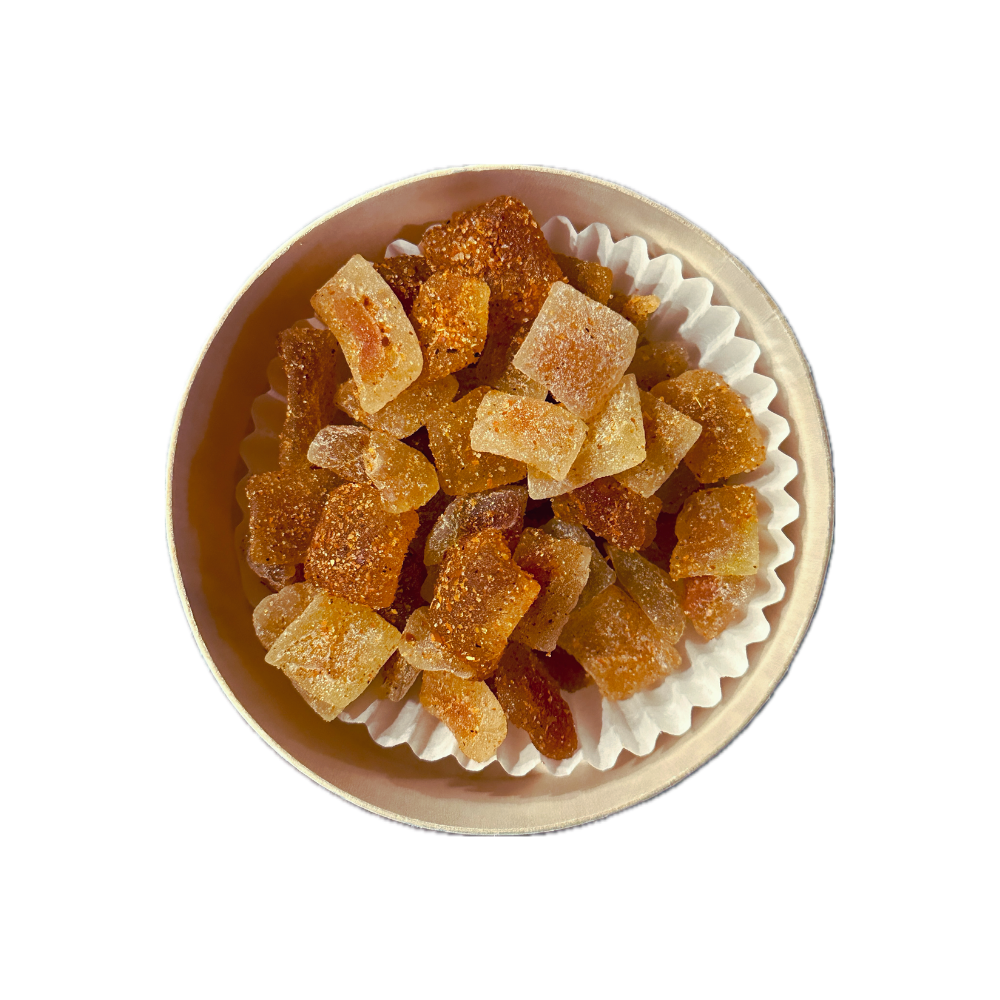 Spicy Watermelon Rind Candy